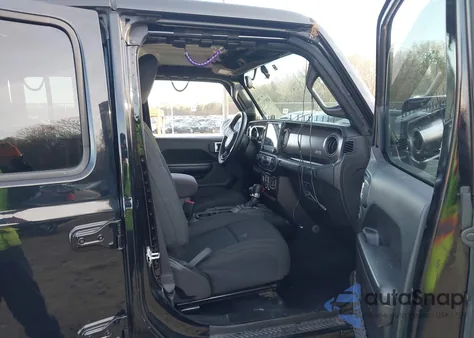 2021 Jeep Wrangler Unlimited Sport S 4X4 z USA, uszkodzony, nr VIN 1C4HJXDN6MW680326